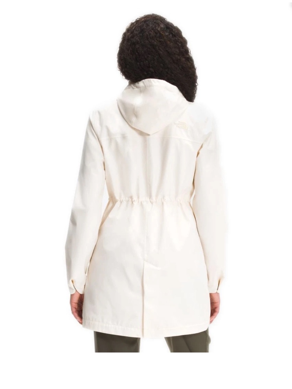 The North Face Women's Woodmont Waterproof Parka in Gardenia White xL